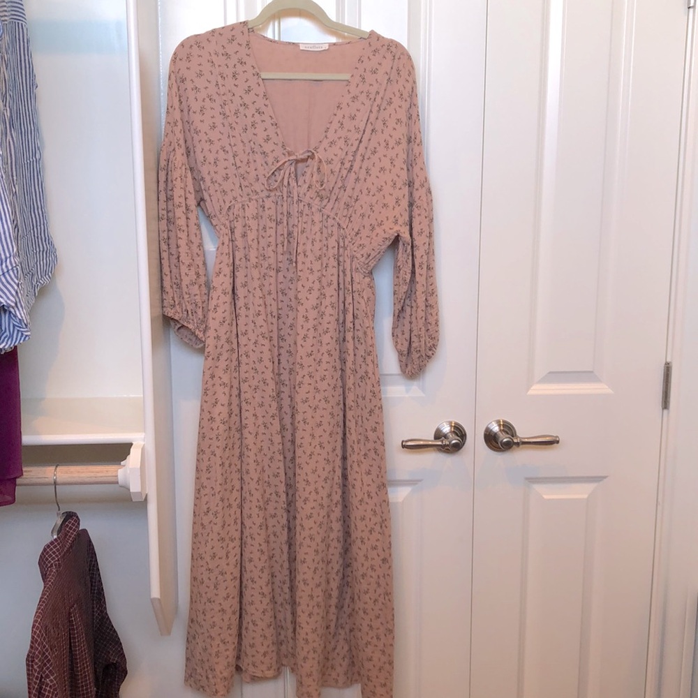 Neuflora dress  Womens sz M. 100% cotton gauze.